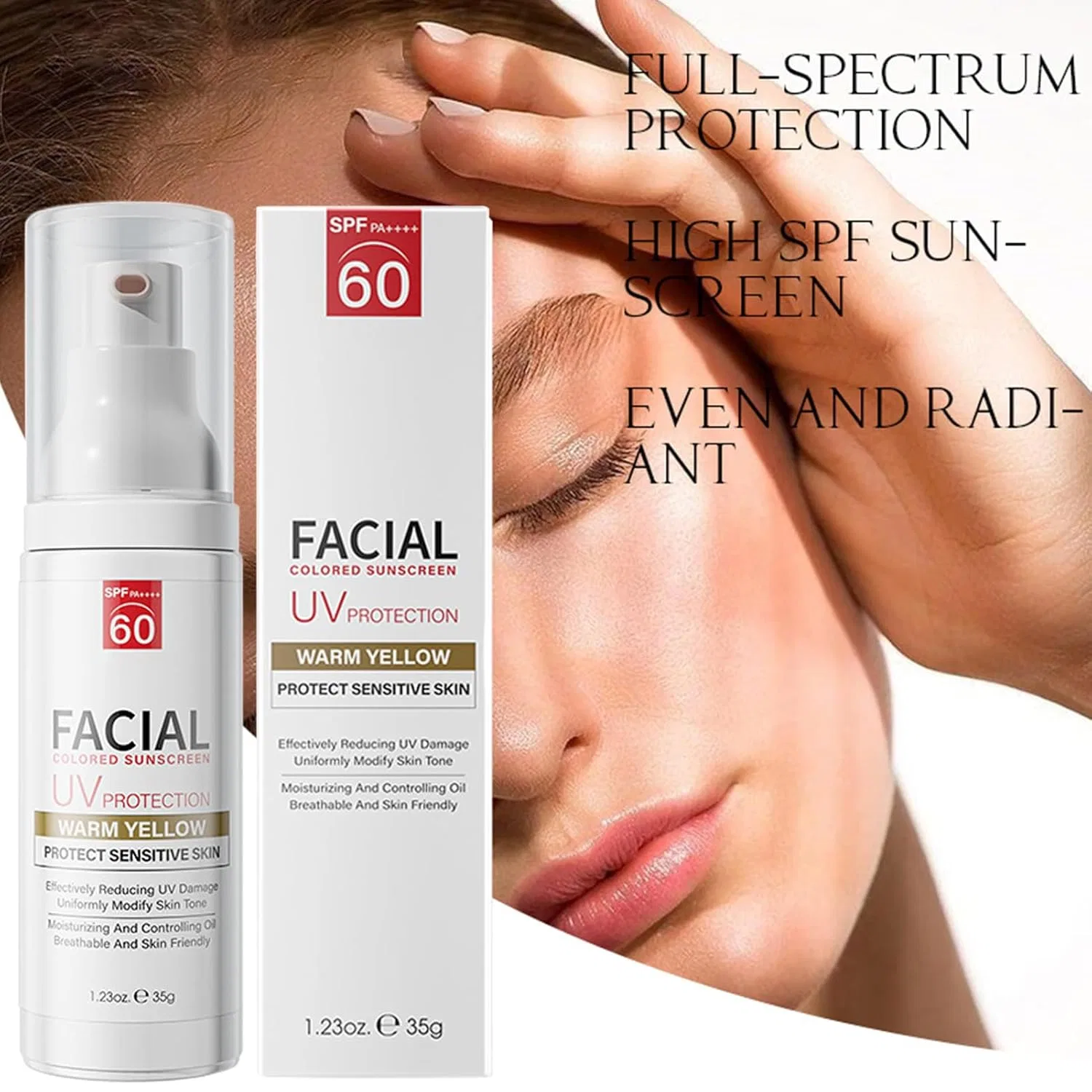Солнцезащитный крем для лица SPF 60+ Erconsso — фото 3
