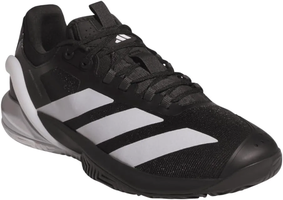 Мужские теннисные кроссовки Adidas Adizero Cybersonic 2 - черные, черный/металлик — фото 2