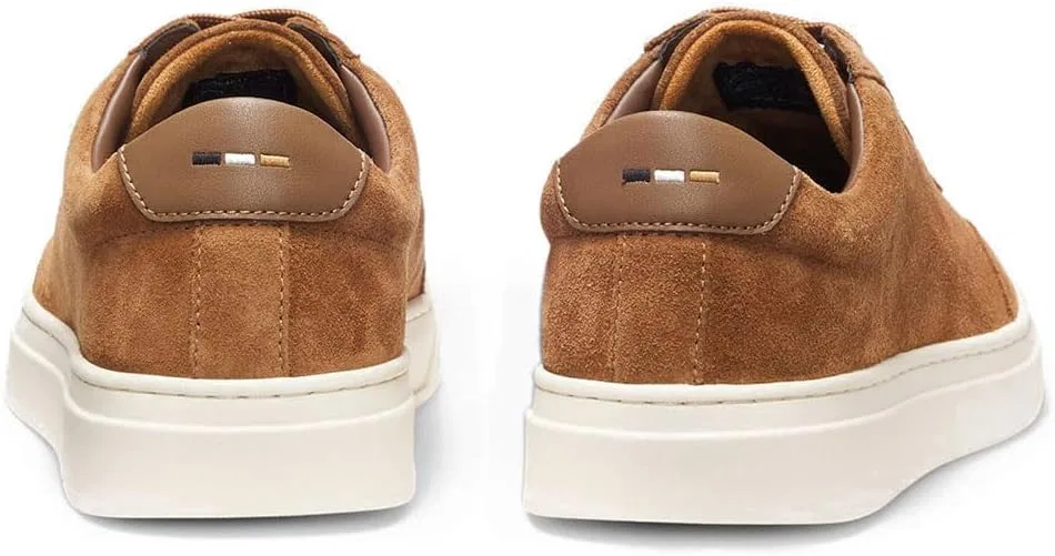 BOSS Мужские теннисные кроссовки Kieran_Tenn_sdobb 10271675 01, Medium Beige — фото 4