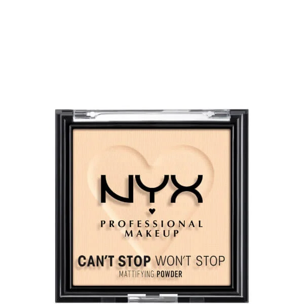 

Can'T stop will stop легкая матовая пудра 7 г Nyx Professional Makeup, цвет fair