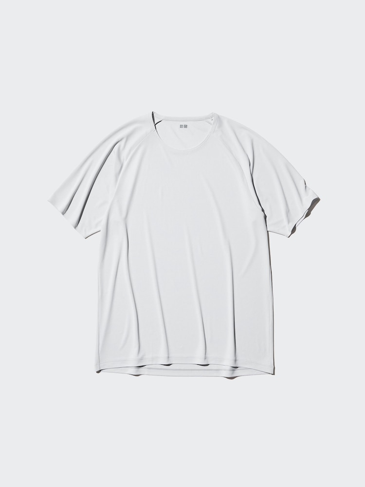 

Футболка dry-ex легкая Uniqlo, цвет 02 серый