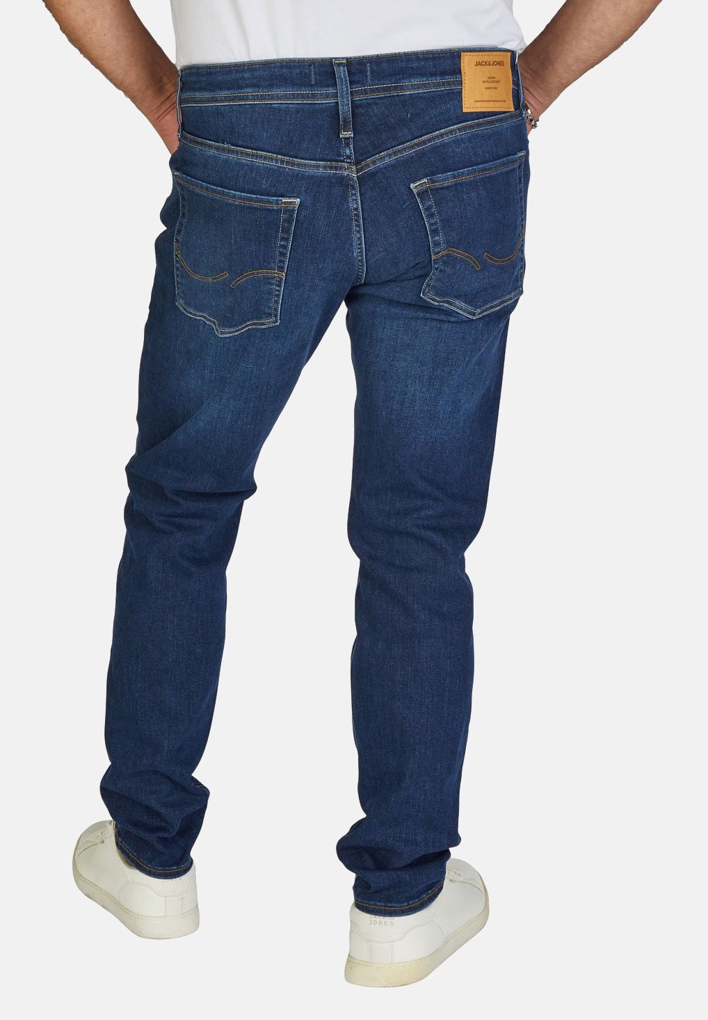 

Джинсы прямого кроя JJICLARK Jack & Jones, синий деним