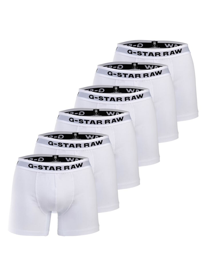 

Боксеры G-Star Raw short 6er Pack, белый