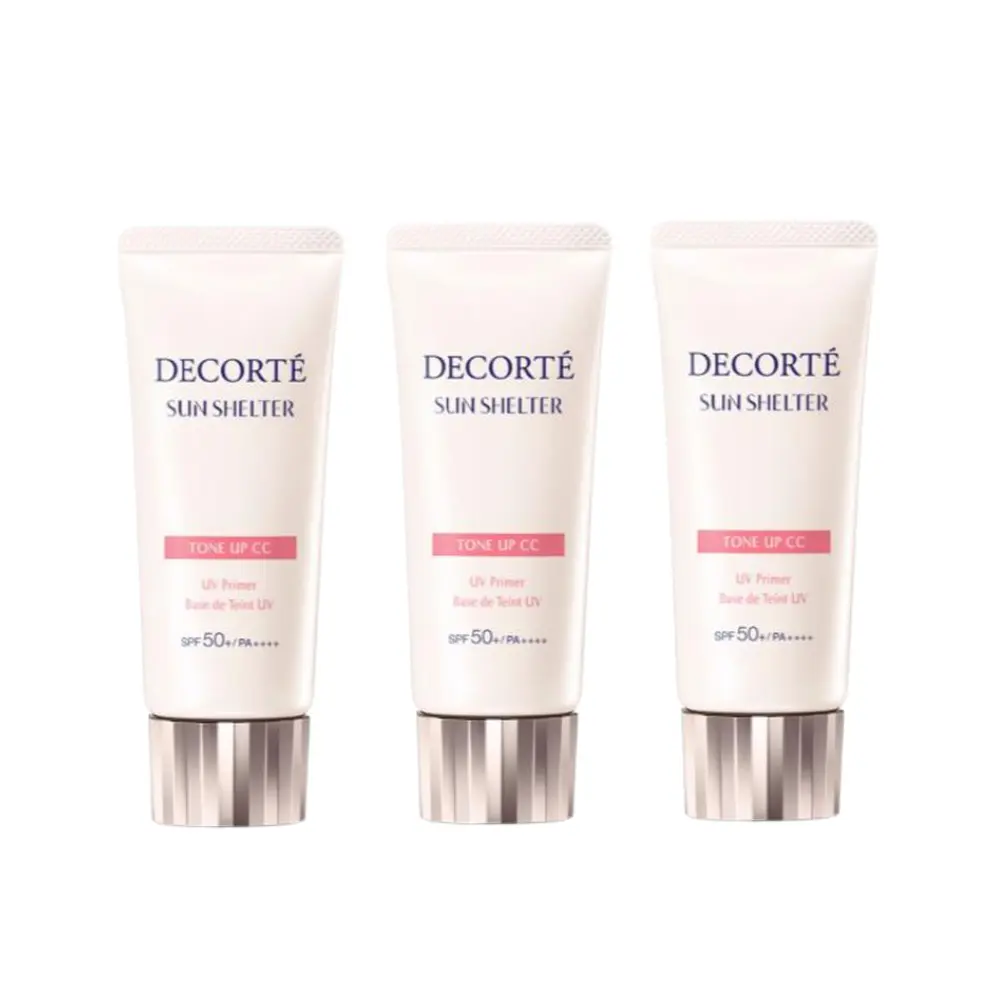 

Daike мульти-осветляющий крем-солнцезащитный лосьон праймер увлажняющий осветляющий маскирующий SPF50+/PA++++ 35g DECORTE, #02 бежевый *3