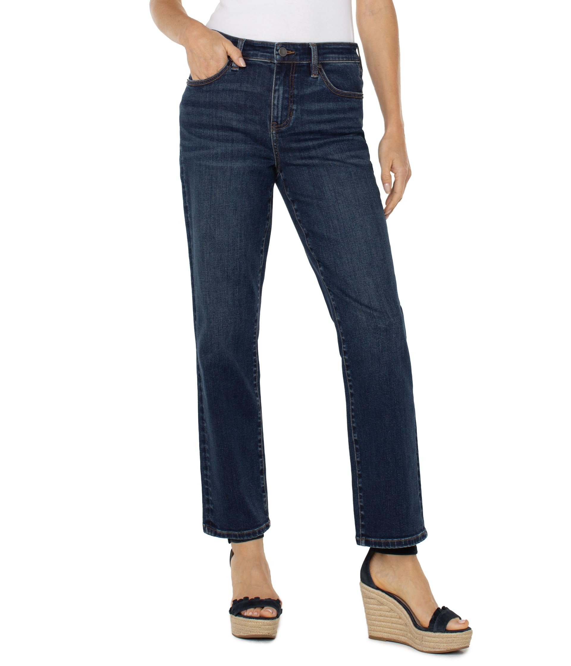 

Джинсы Liverpool Los Angeles Petite Liv Non-skinny Skinny 26" Inseam, цвет Gleason