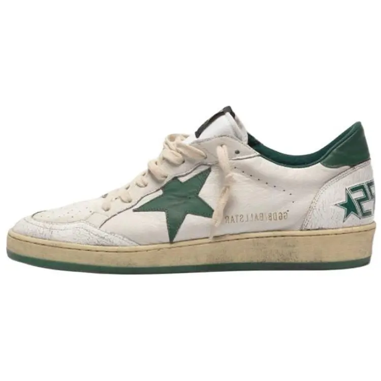 

Мужские кеды Golden Goose, белый/зеленый