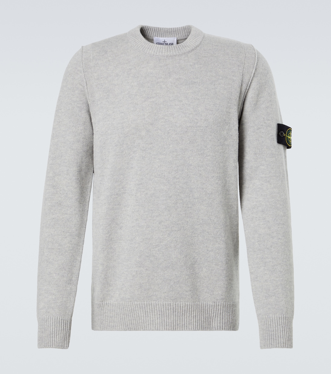 

Свитер Compass из смесовой шерсти Stone Island, Melange Grey