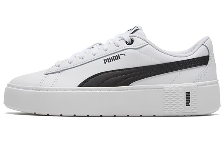 Кроссовки PUMA Smash Platform V2 L 'White Black' Women's