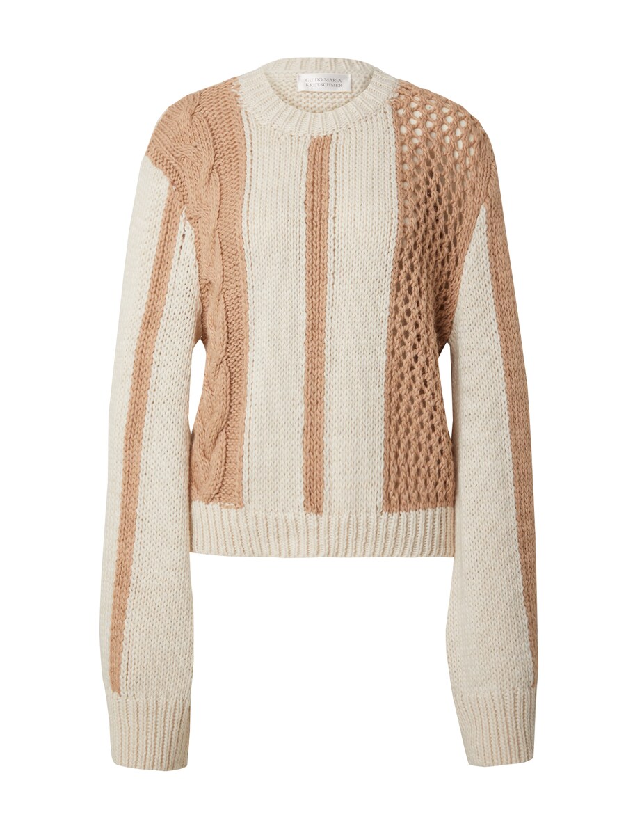

Свитер Guido Maria Kretschmer Women Eleonora, цвет Cream/Dark beige