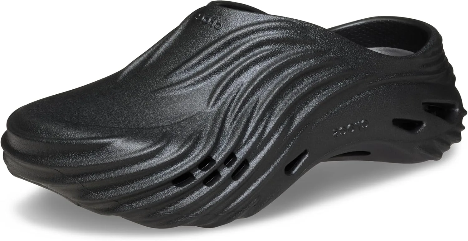 Сабо Crocs Unisex Adult Echo Wave Clogs, черный