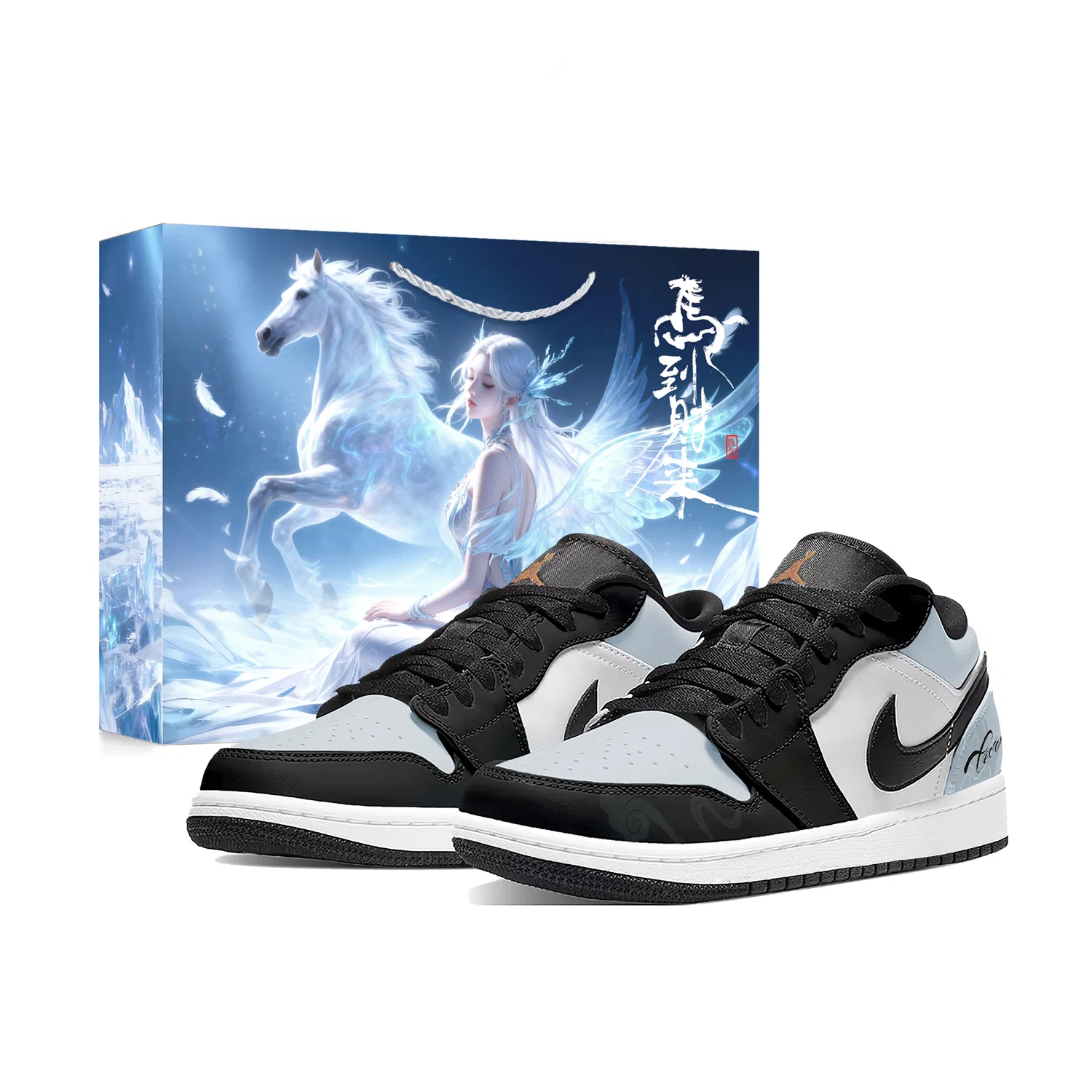 Кроссовки баскетбольные Sky Blue Jordan