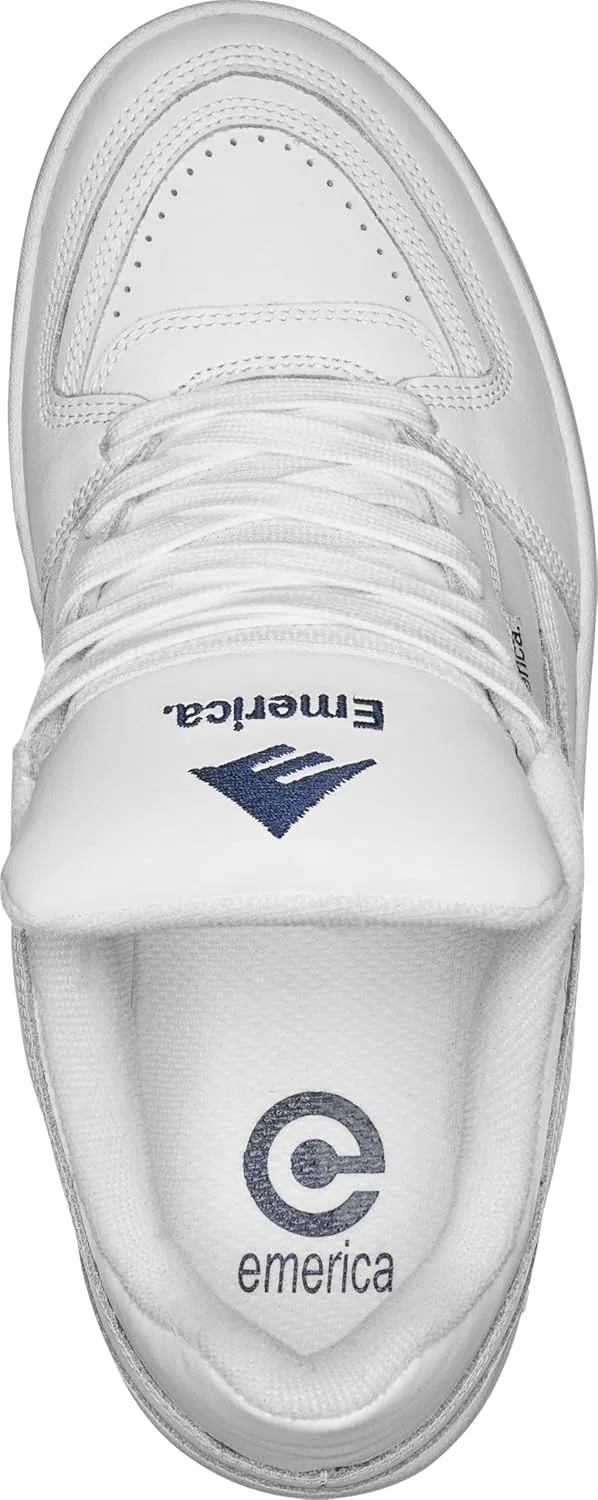 Мужские скейтбордистские кроссовки Emerica Mute, White — фото 2