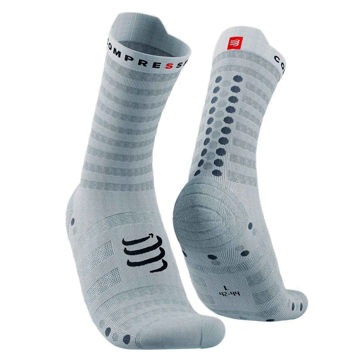 

Носки Pro Racing V4.0 Ultralight Run High Compressport Socks, белый