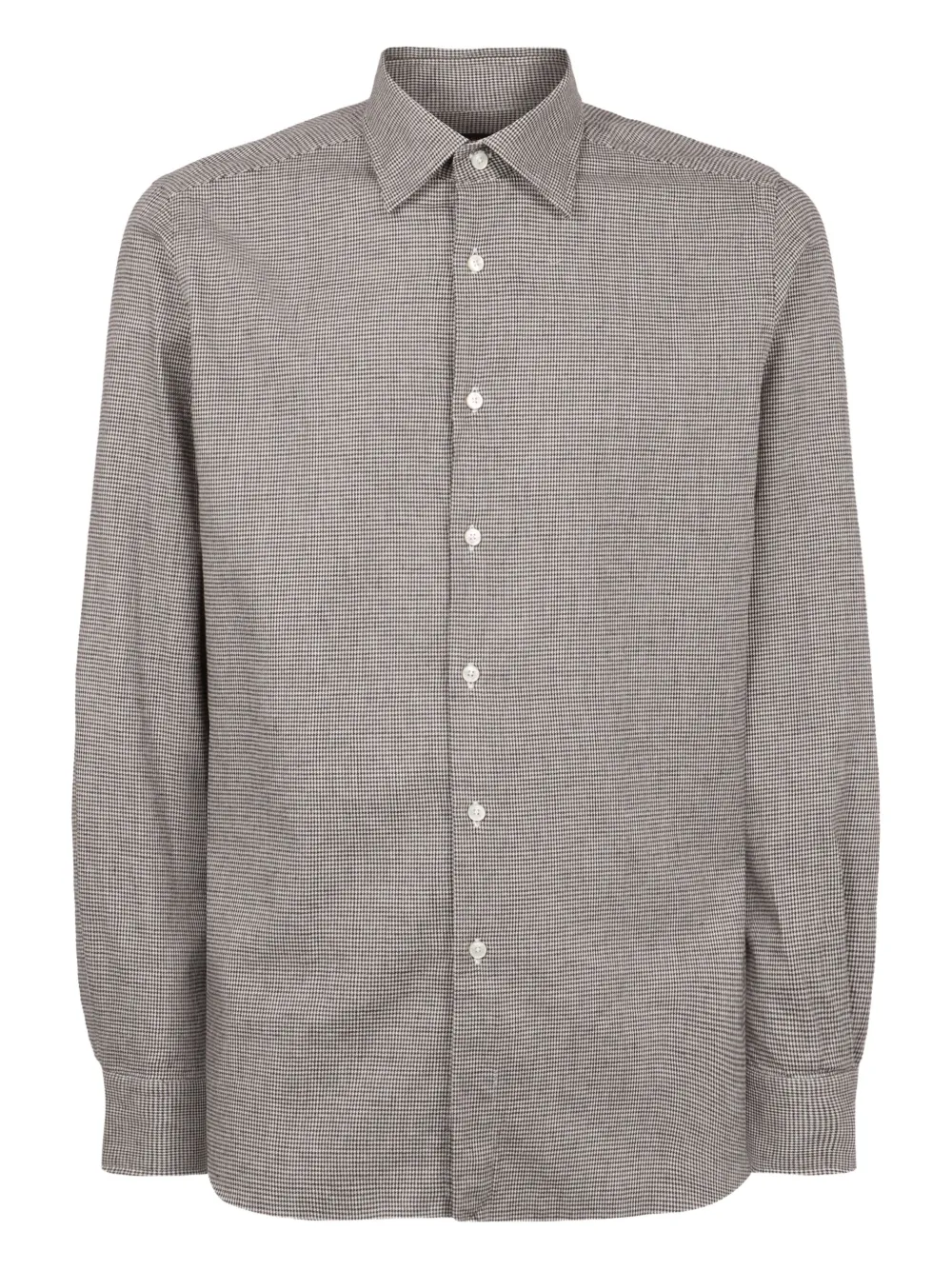 

Рубашка в клетку slowear, коричневый