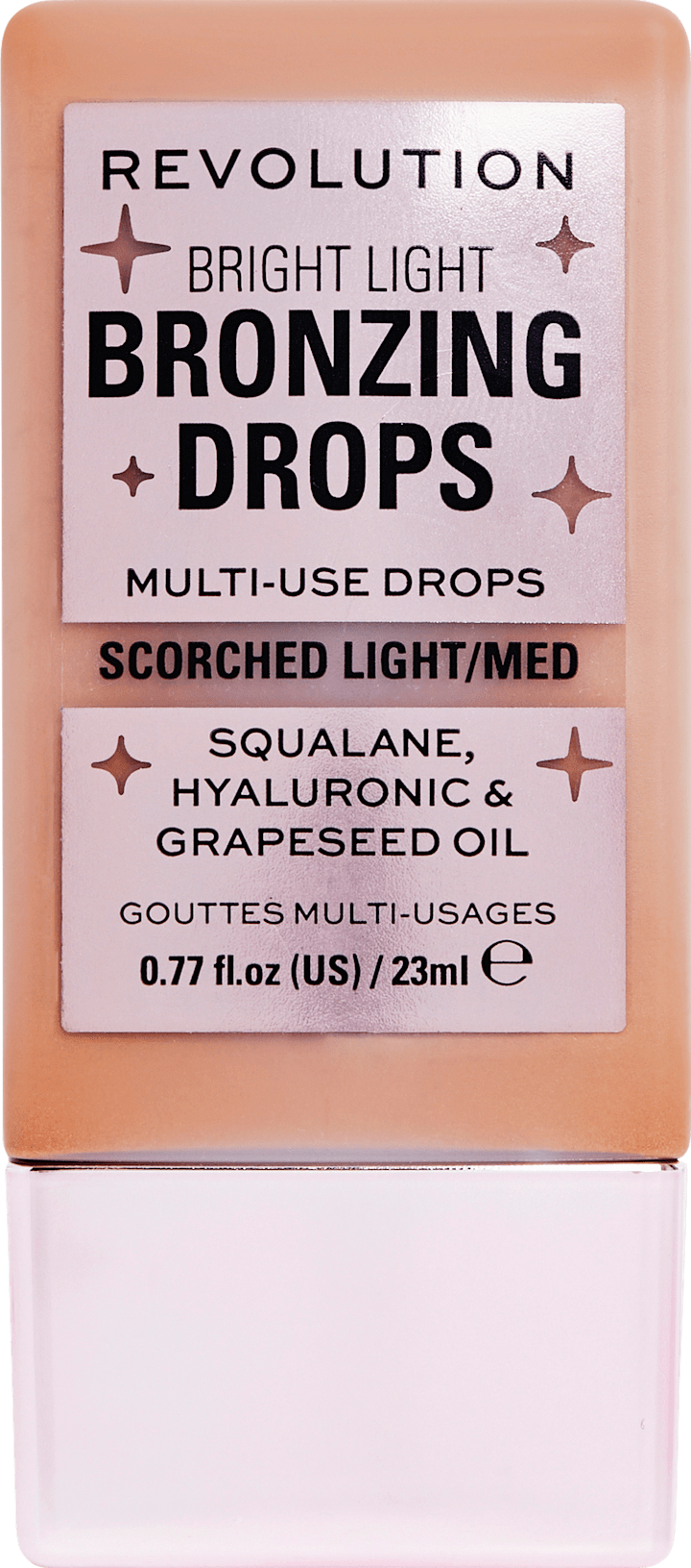 

Бронзер REVOLUTION Bronzing Drops Bright Light Scorched Light/Medium, 23 ml