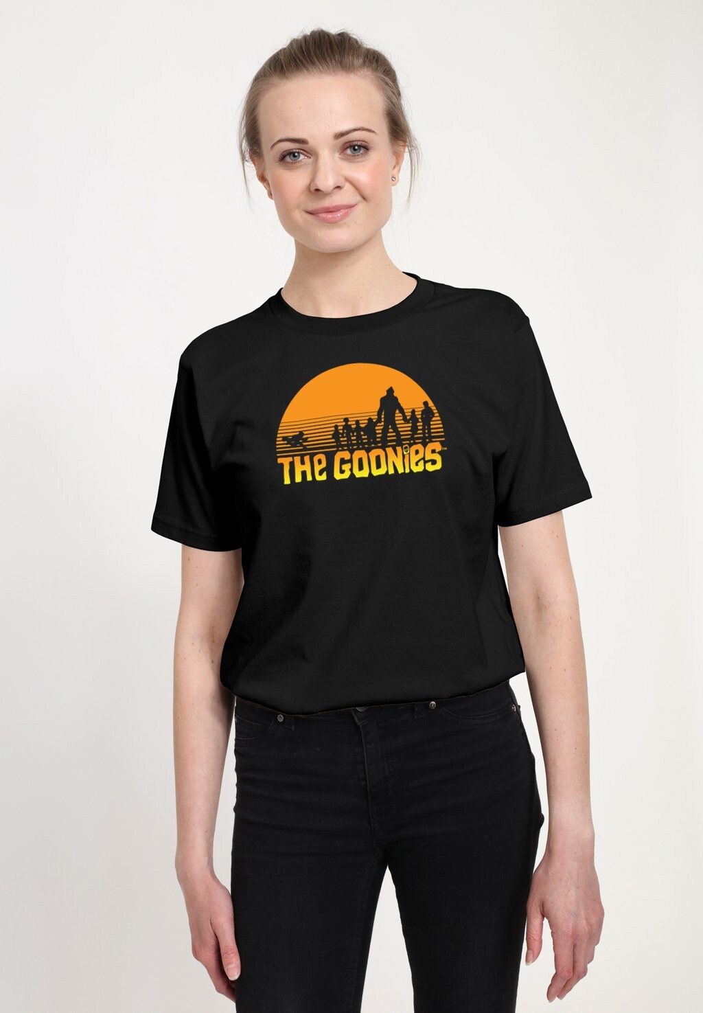 

Футболка с принтом THE GOONIES SUNSET Henry Tiger, черный