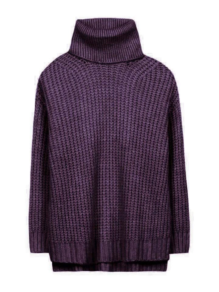 

Пуловер Herrlicher Rollkragen, цвет aubergine