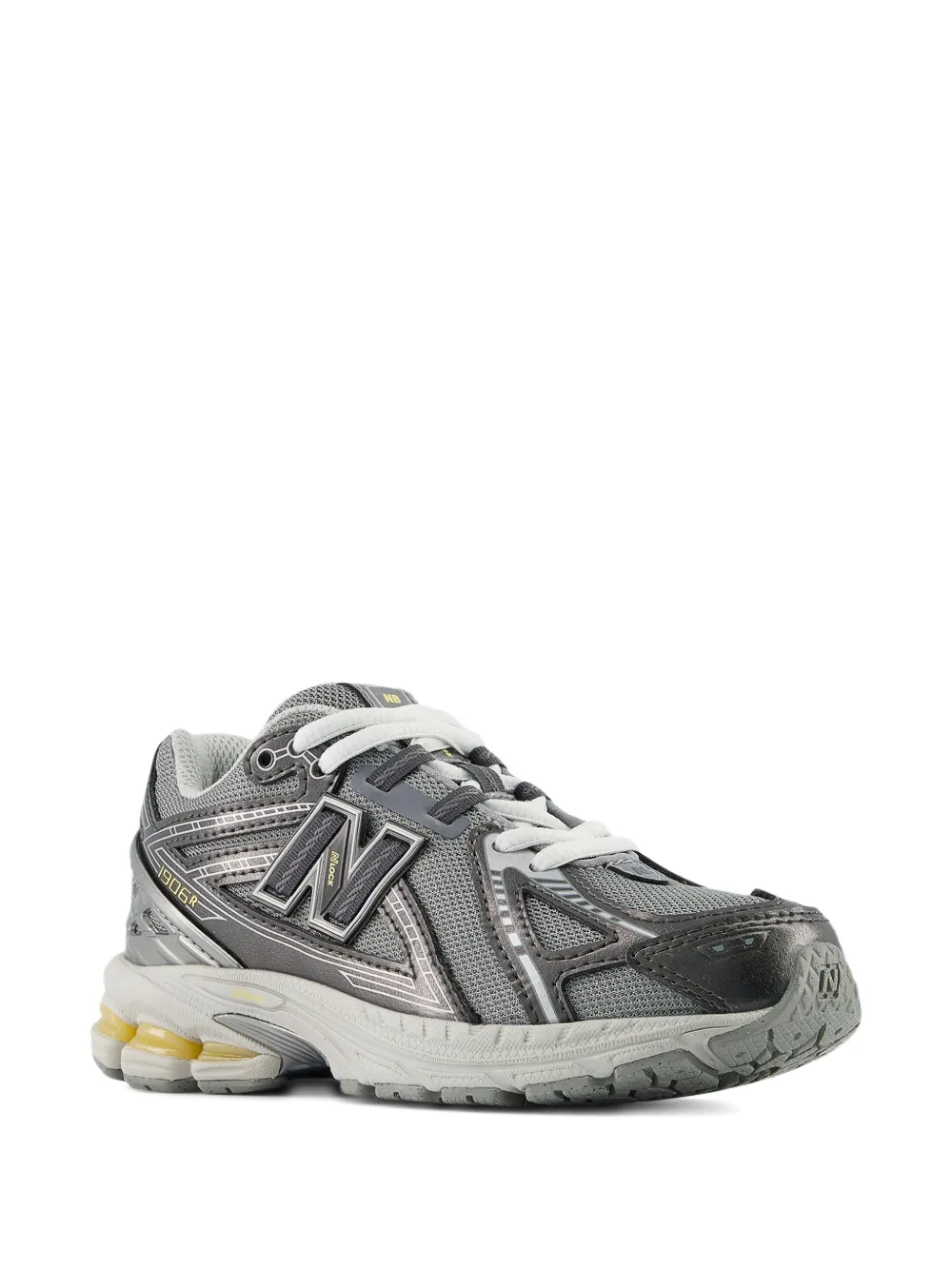 

Кроссовки 1906 с эффектом металлик New Balance Kids, серый