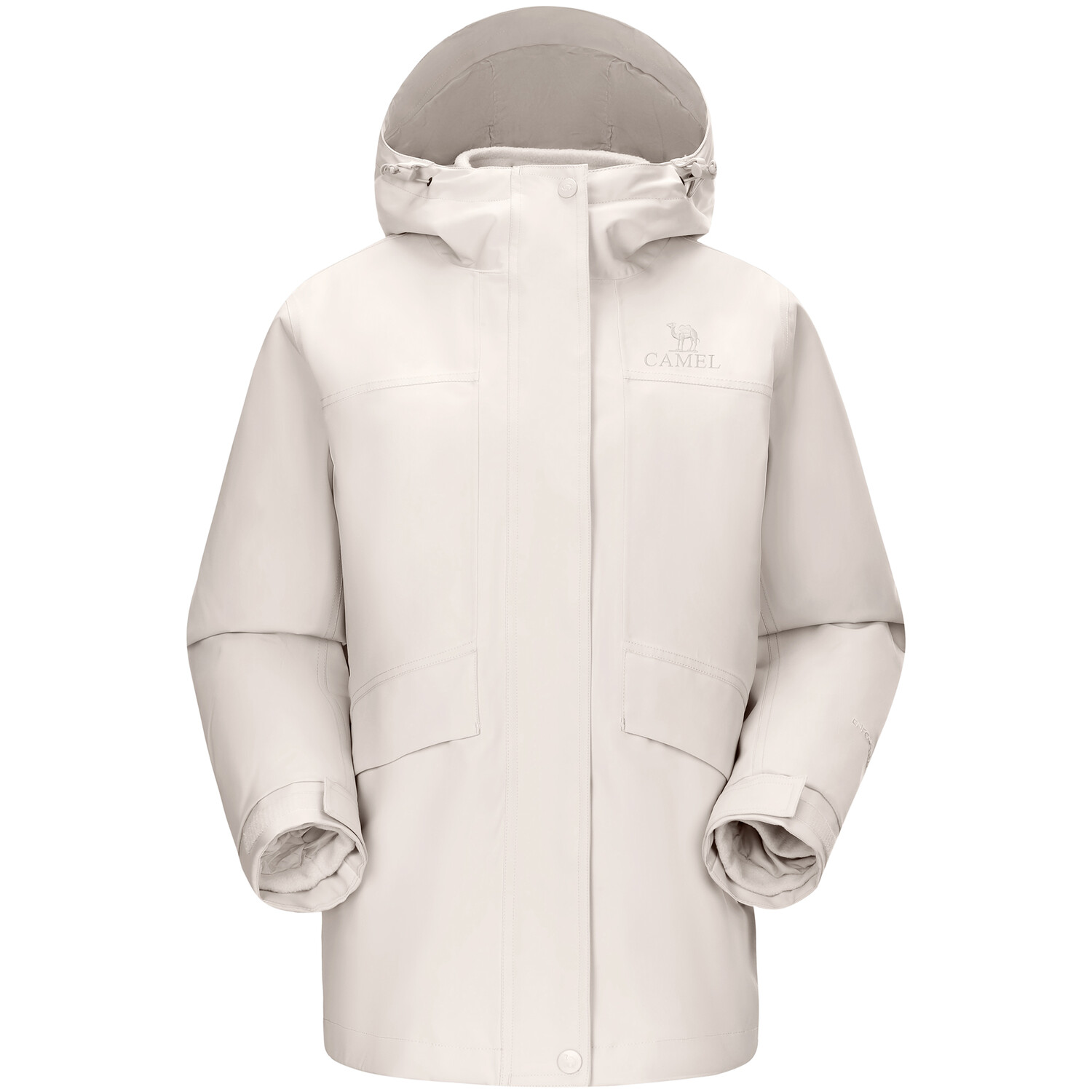 

Ветровки женские всепогодные Camel, цвет Iridescent White