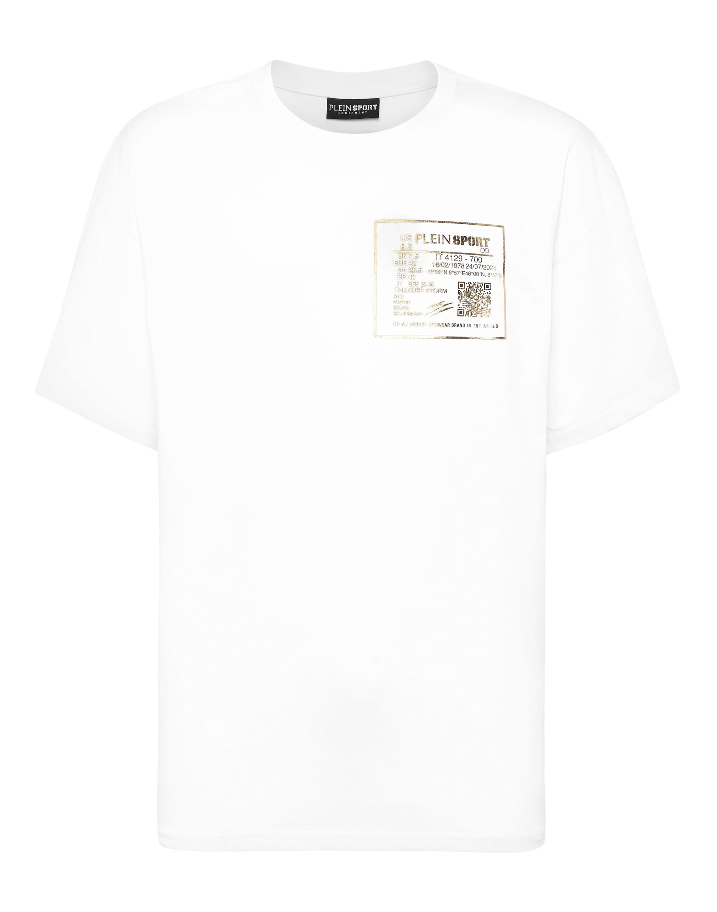 

Plein Sport Футболка в белом цвете