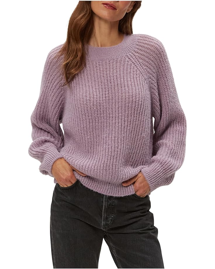 

Женский свитер Michael Stars Indra Crew Neck, Amethyst