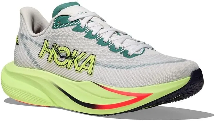 Кроссовки HOKA ONE ONE M MACH 7 Frost/Neon Yuzu - 9.5/43 1/3, Frost Neon Yuzu
