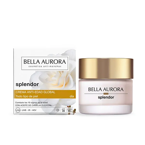 

Глобальное антивозрастное лечение Splendor Crema Día Anti-Edad Bella Aurora, 50 ml