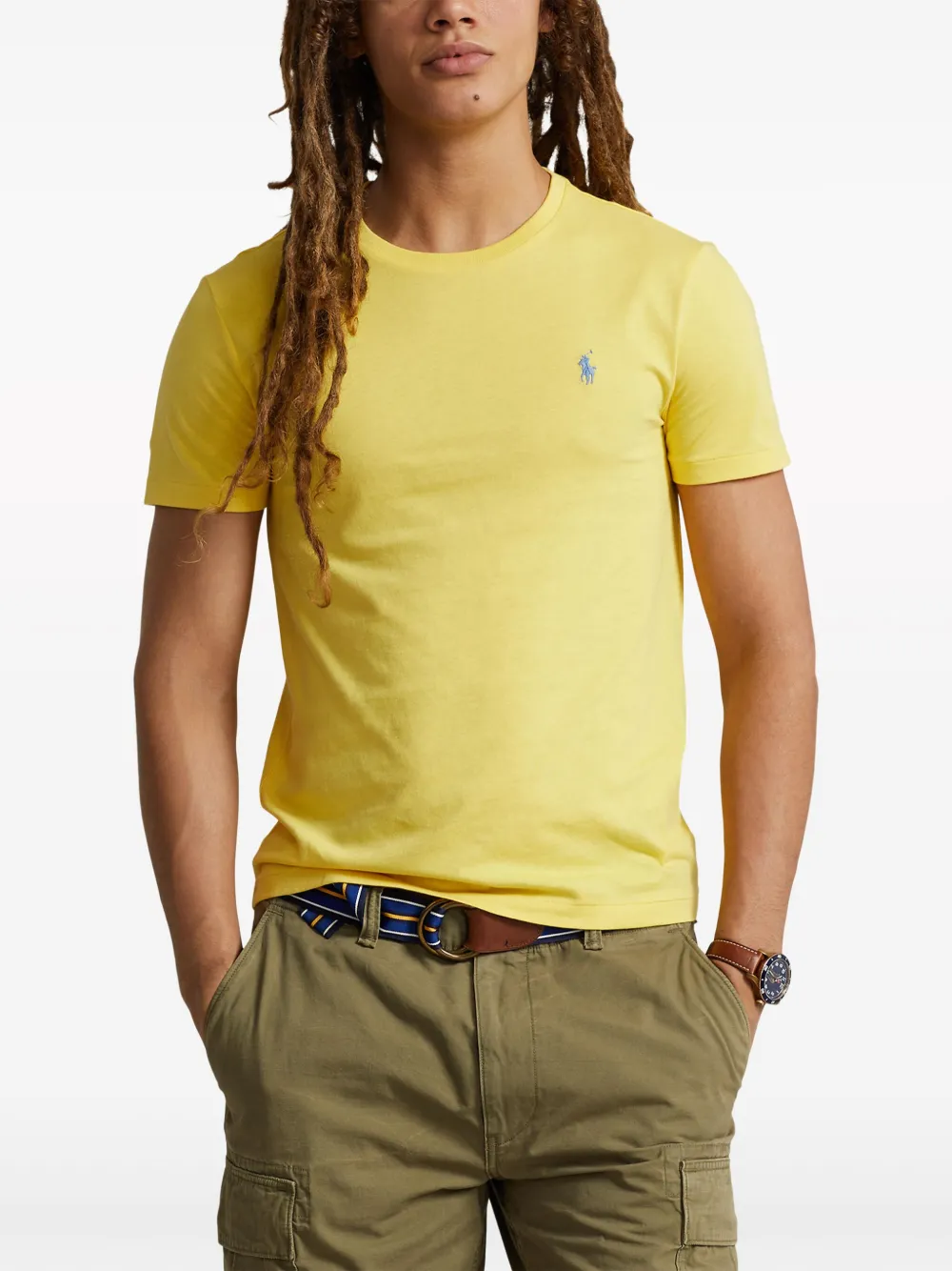 Футболка Polo Pony POLO RALPH LAUREN, желтый — фото 3