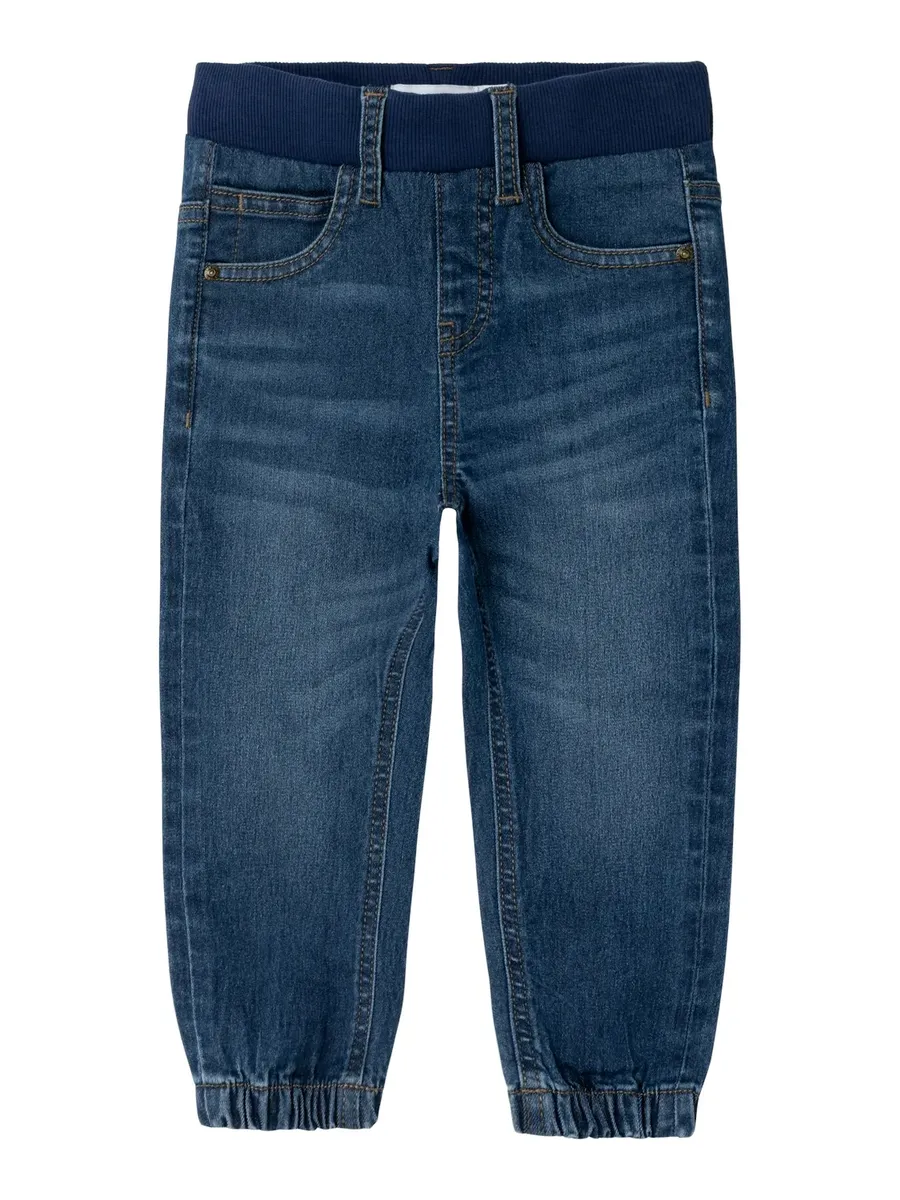 

Джинсы без застежек Name It "NMMBEN ROUND JEANS 4271-IS TB", синий