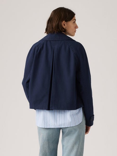 Куртка Бри Укороченный Свинг Тренк Levi'S, Blues — фото 2