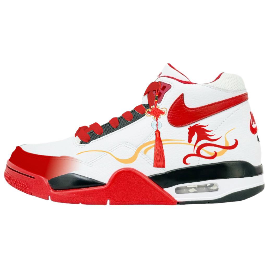 

Nike Кроссовки баскетбольные Flight Legacy Chi Jilingyun Vintage Unisex красные