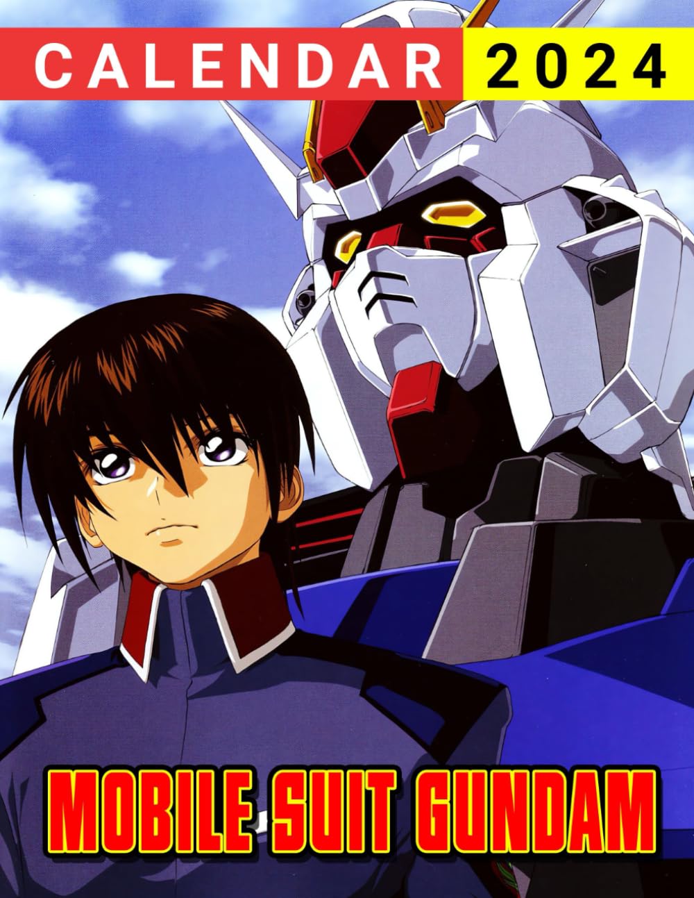 

Calendar 2024: Large 15-Month Planner, 17 x 8.5" When Open Thick Sturdy Paper Giftable Anime Vibes Easy for Notes (Independently published)