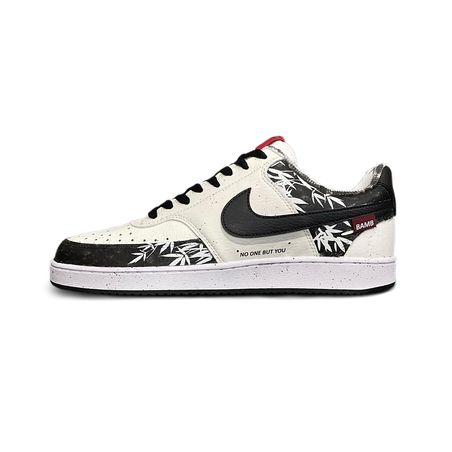 

Nike Court Vision 1 Ink Bamboo мужские скейтборд кроссовки low top черный серый