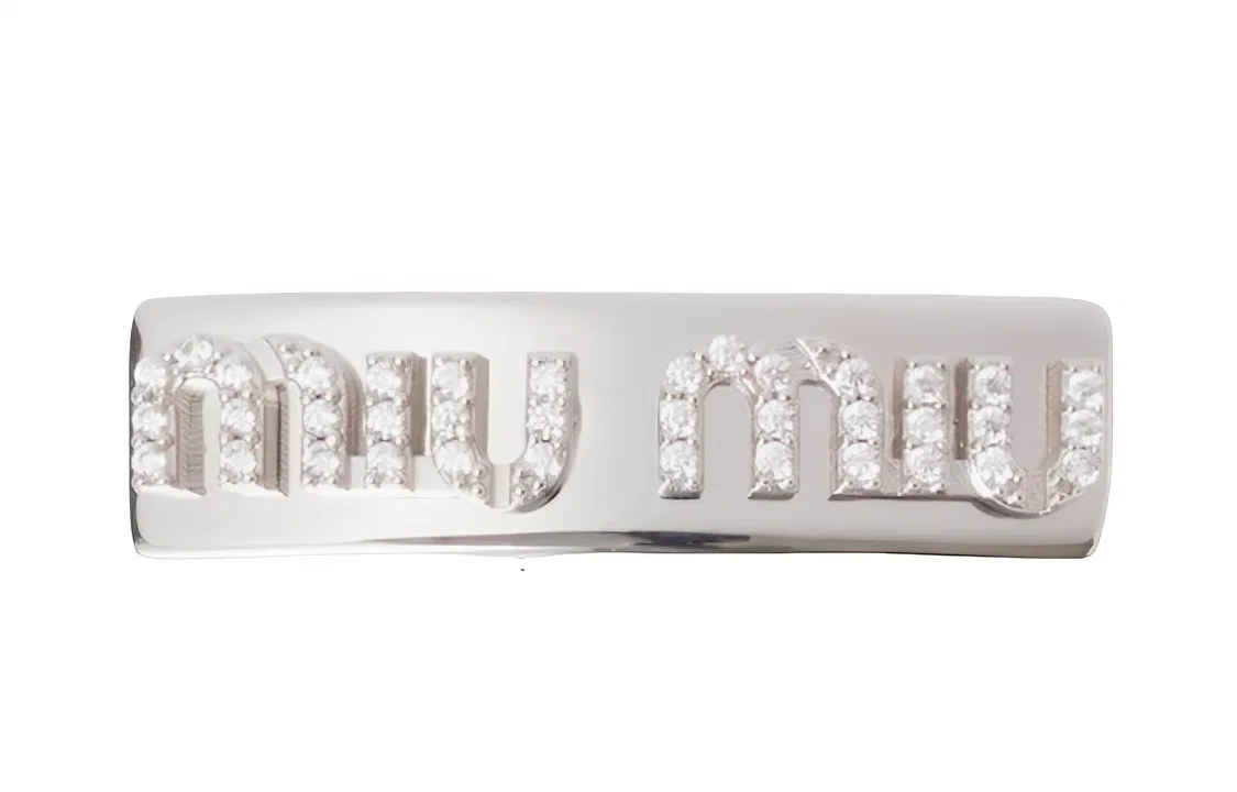 Заколка для волос MIU MIU Silver