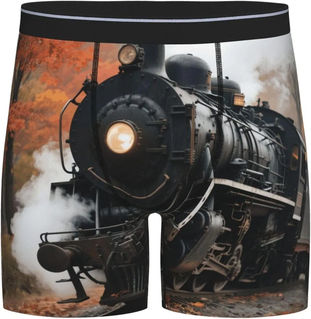 Боксеры с камуфляжем мужские, Fall Train