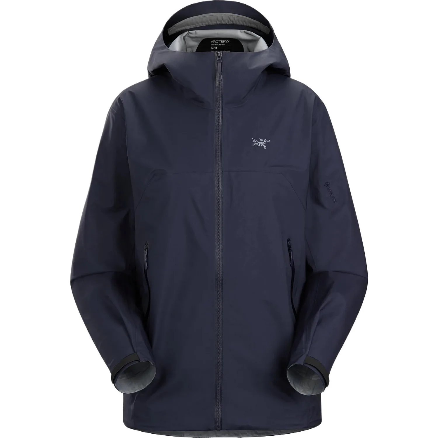Ветровка BETA Waterproof, Windproof, And Breathable женская Arcteryx, черный sapphire/черный sapphire — фото 3
