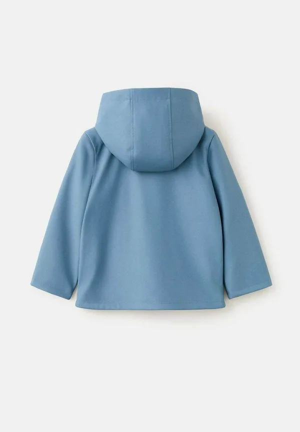Детская куртка для прогулок на свежем воздухе Mango Kids, Blue — фото 2
