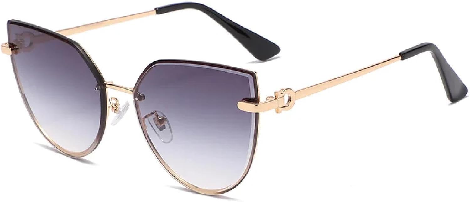 

Солнцезащитные очки с защитой от УФ-излучения UV400 | Большая оправа, линзы «кошачий глаз» с градиентом | Яркие цветные линзы для занятий спортом на открытом воздухе и вождения DSVIGF, S21215 C1