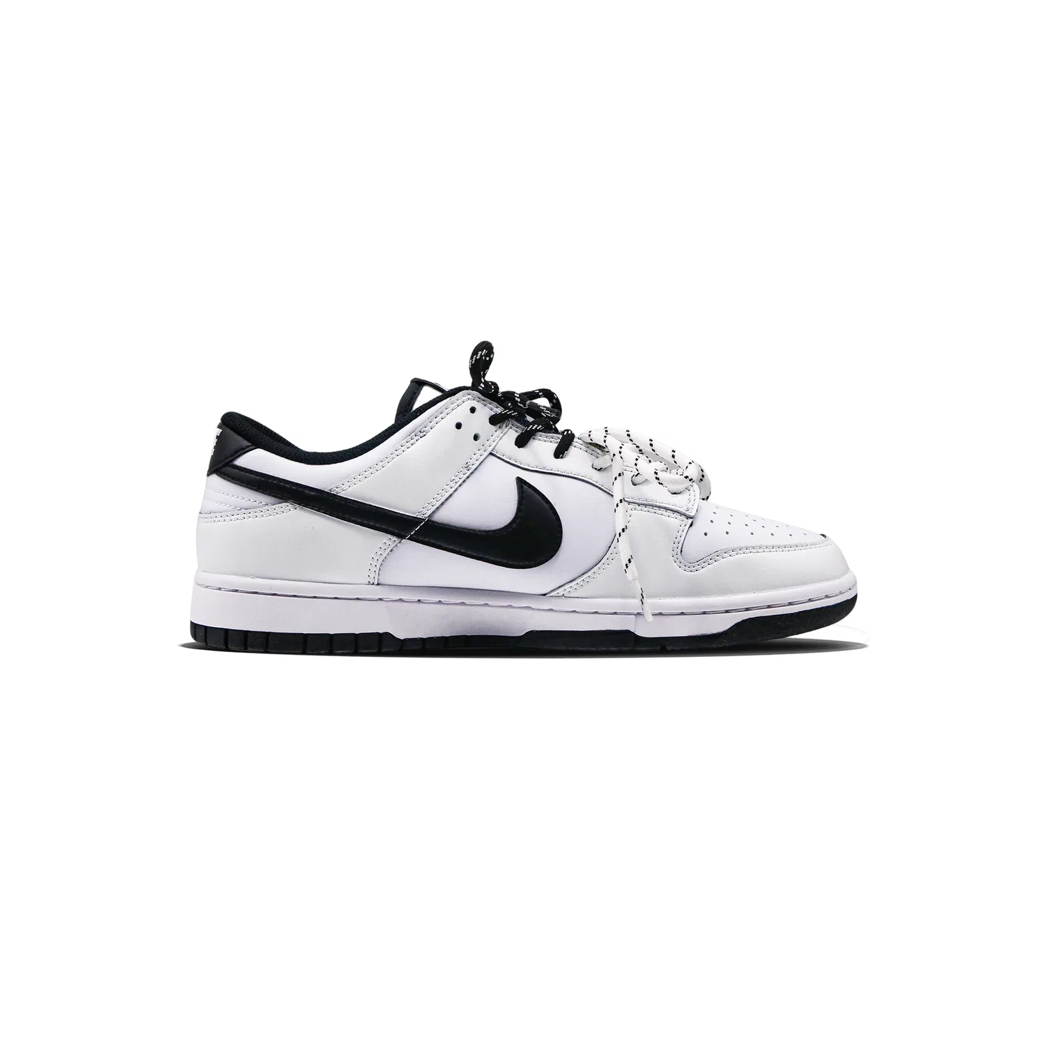 Кроссовки для скейтбординга детские Nike Dunk Low Black White — фото 3