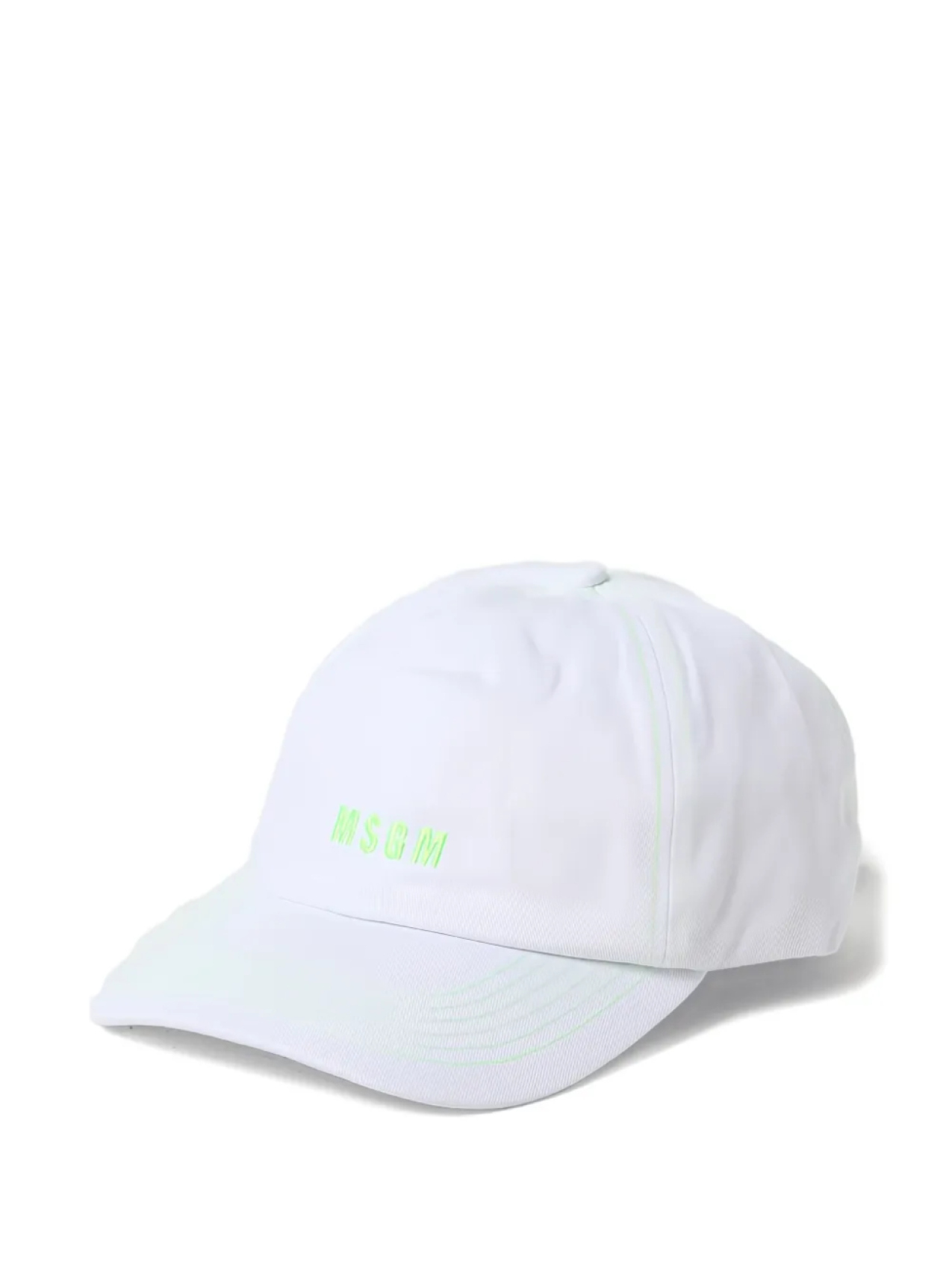 

Кепка с вышитым логотипом MSGM Kids, белый