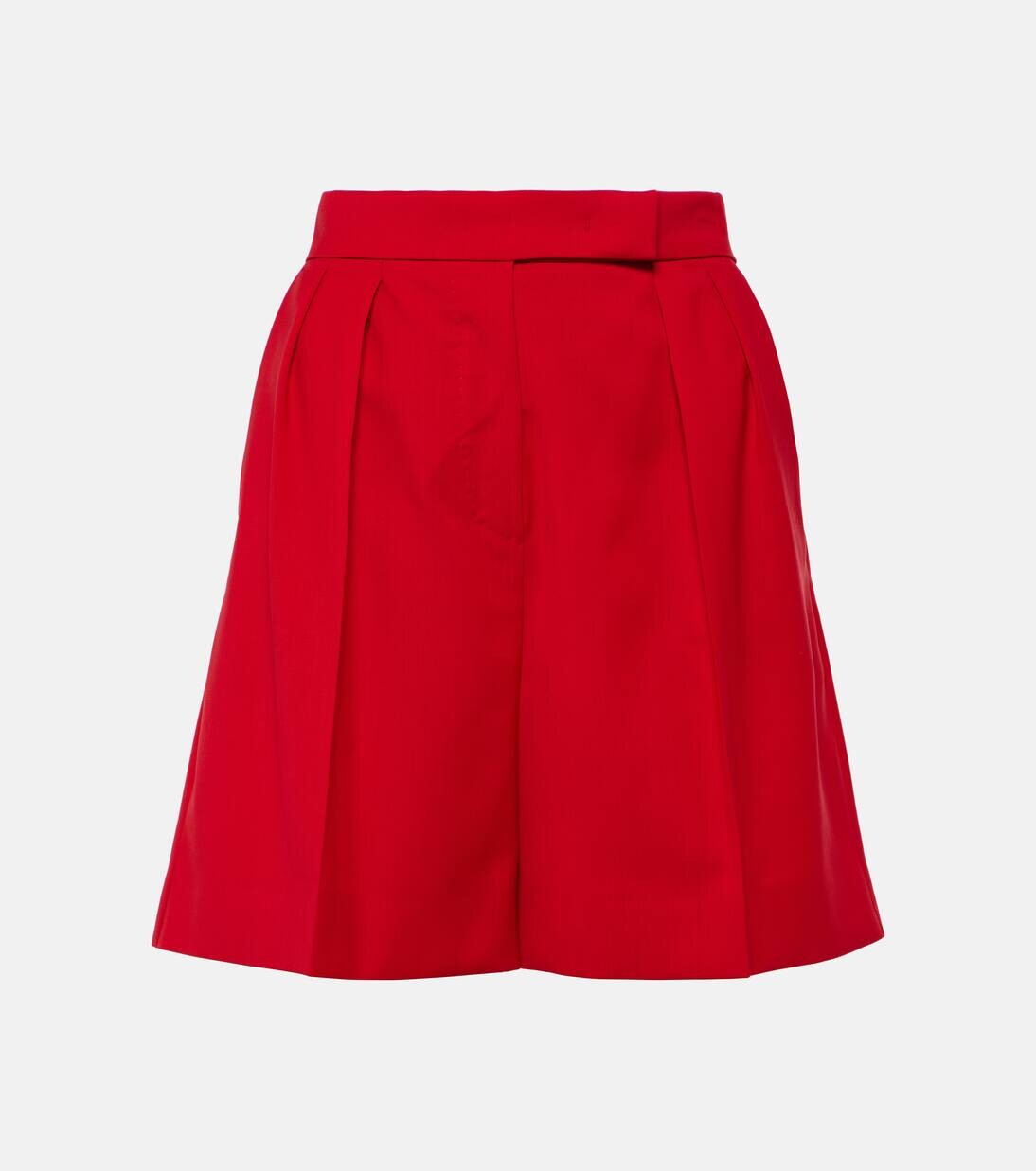 

Шорты Jessica из натуральной шерсти с высокой талией Max Mara, цвет rosso