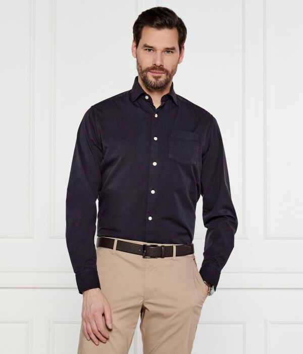 

Рубашка Regular fit Oscar Jacobson, синий