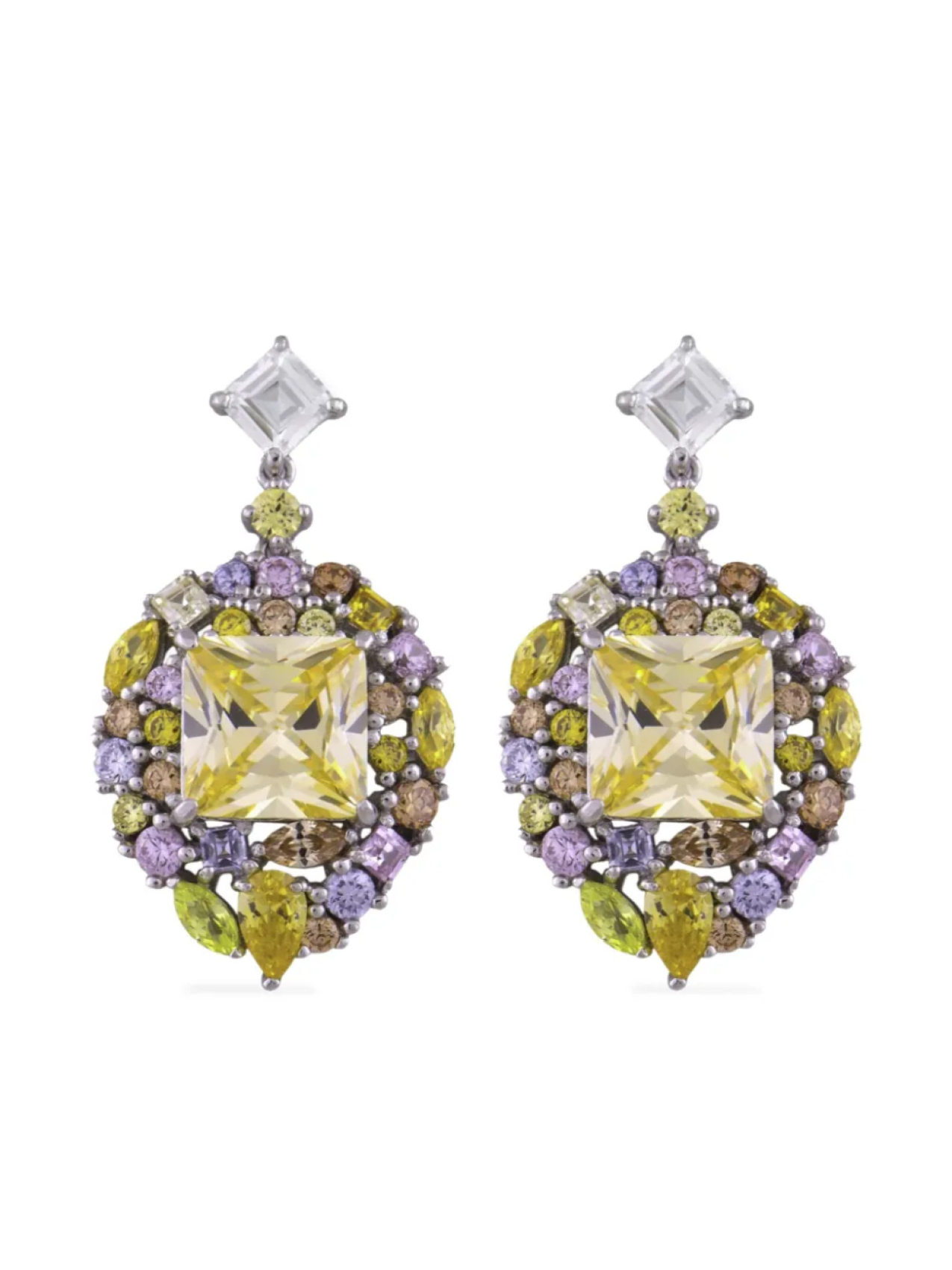 

Серьги Juwelina Paris Dahlia, желтый