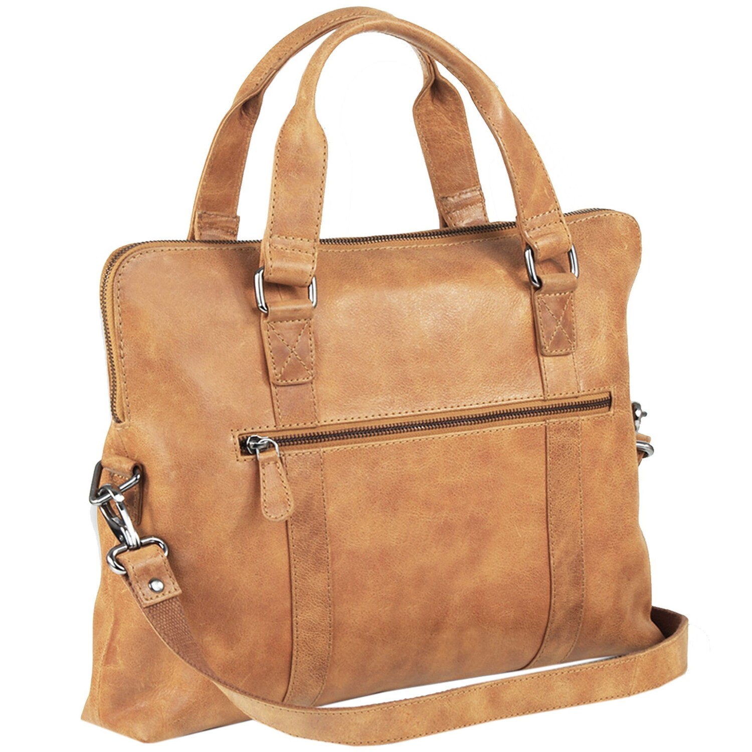 

Сумка для ноутбука Greenland Nature Light Leder 38 cm Laptopfach, натуральный