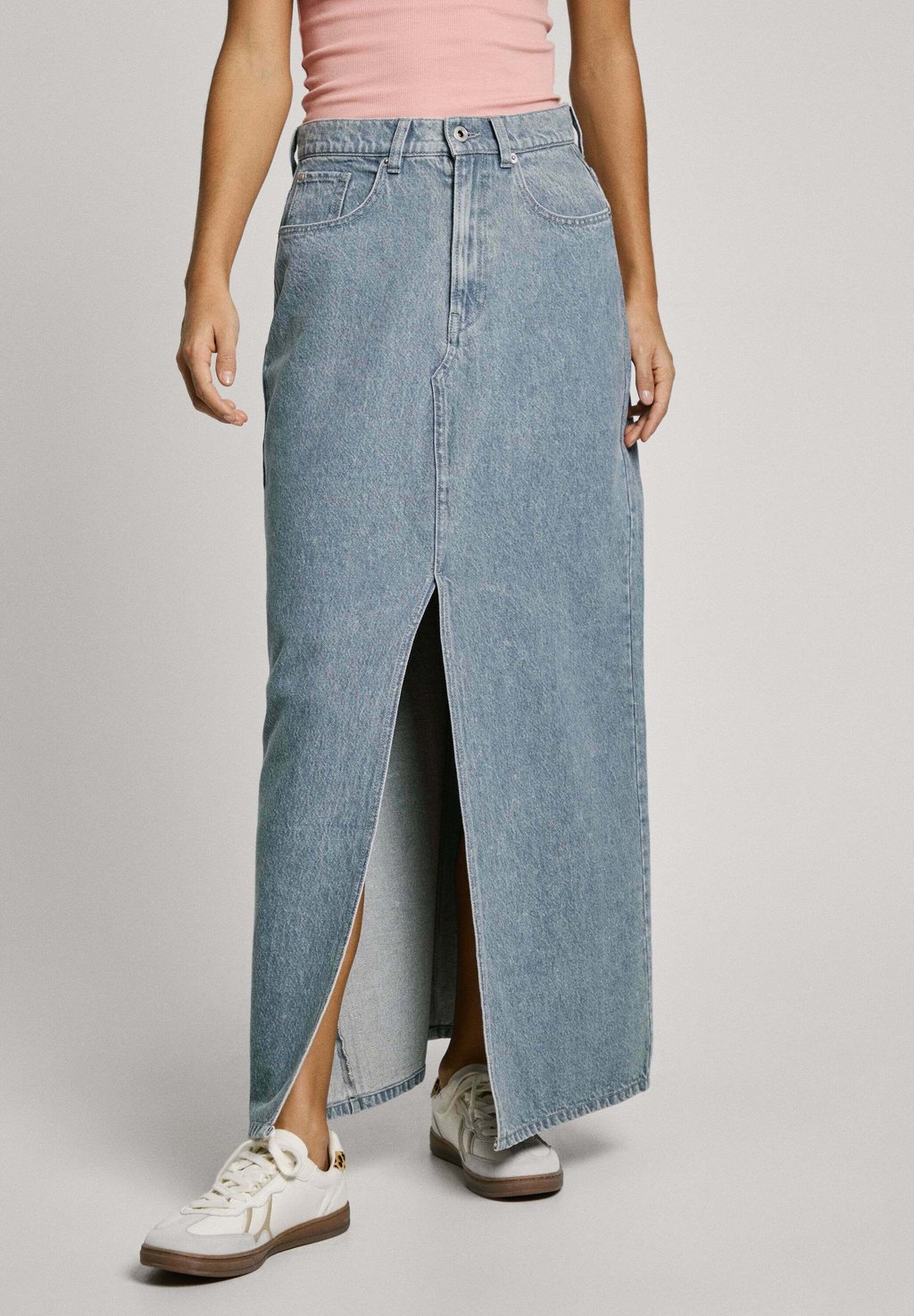

Длинная юбка Pepe Jeans, серый