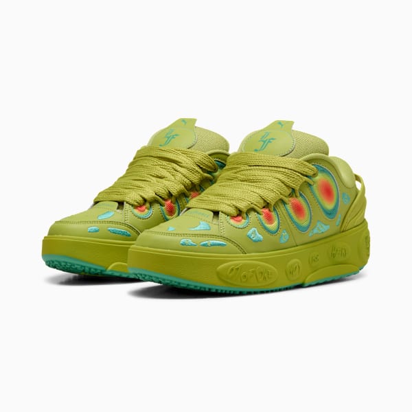 Мужские кроссовки Lamelo Ball Lafrancé Heatmap Puma, зеленый — фото 4