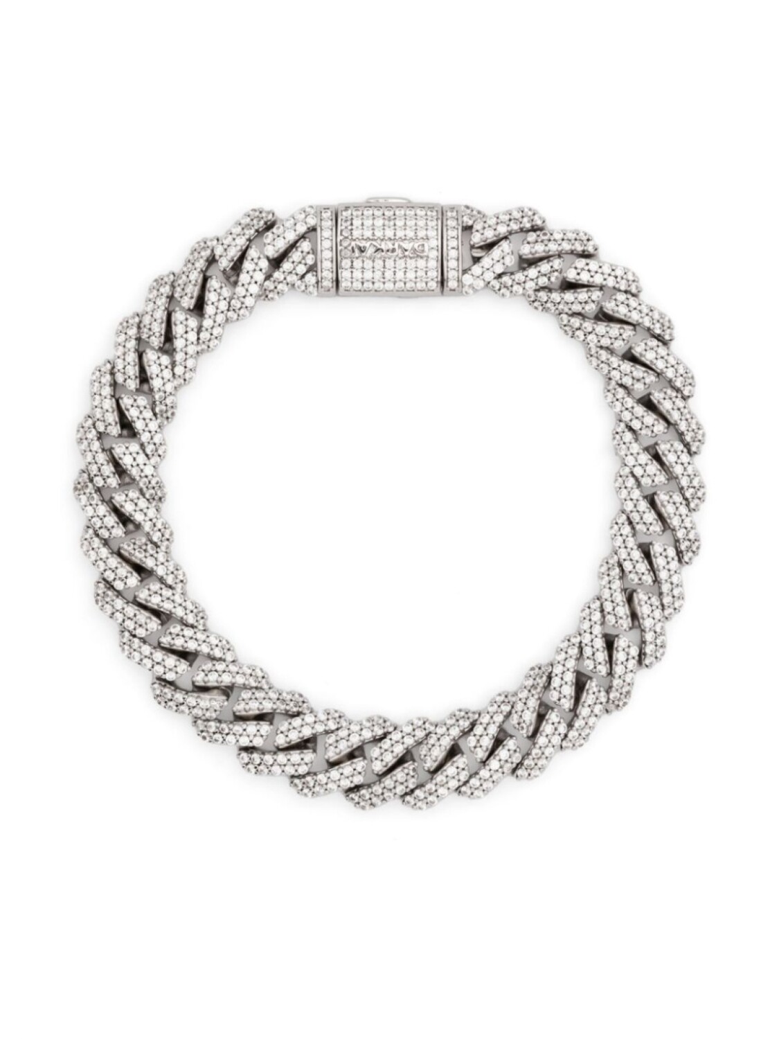 

DARKAI браслет Prong Pavé, серебряный