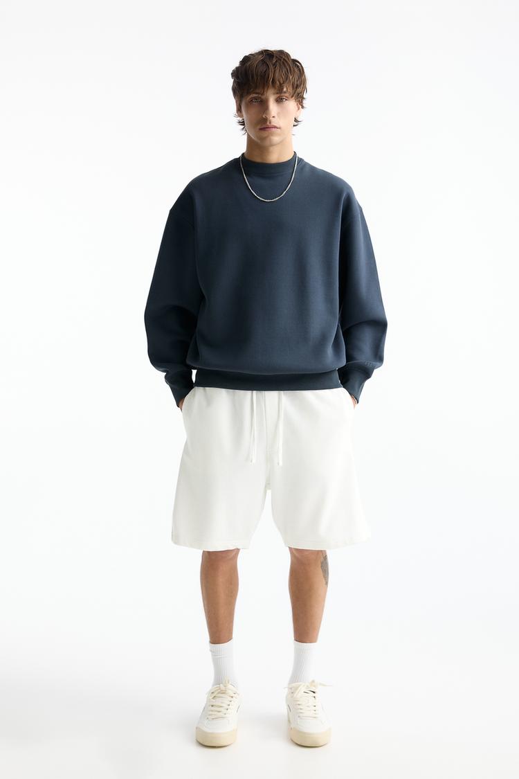 

Шорты-Бермуды для бега Pull And Bear, белый