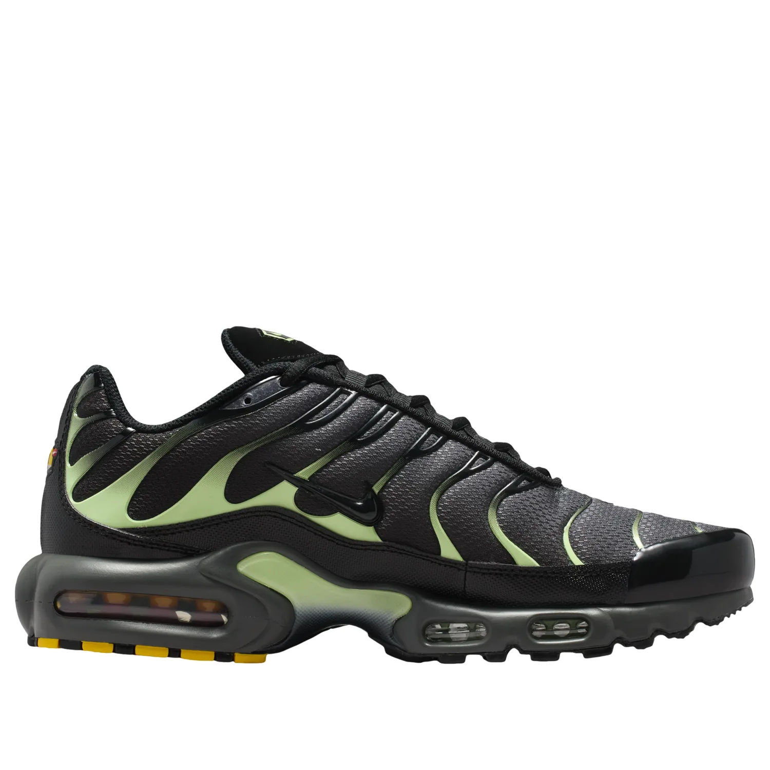 Кроссовки Nike Air Max Plus 'Light Liquid Lime', черный — фото 2