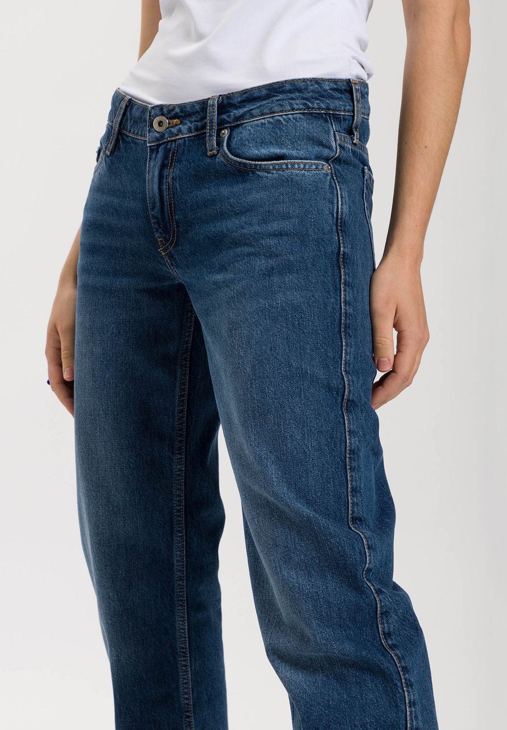 

Джинсы прямого кроя Cross Jeans, темно-синий